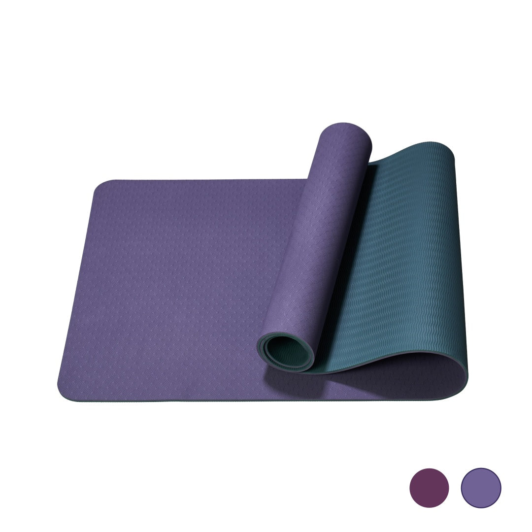 Professional TPE Yoga Mat 72"x24" - Non-Slip Workout Mat for Women